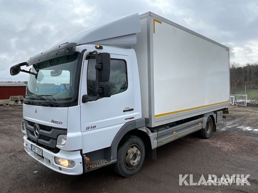 Buy Mercedes Benz Atego Box Truck By Auction Sweden Karlstad Jj