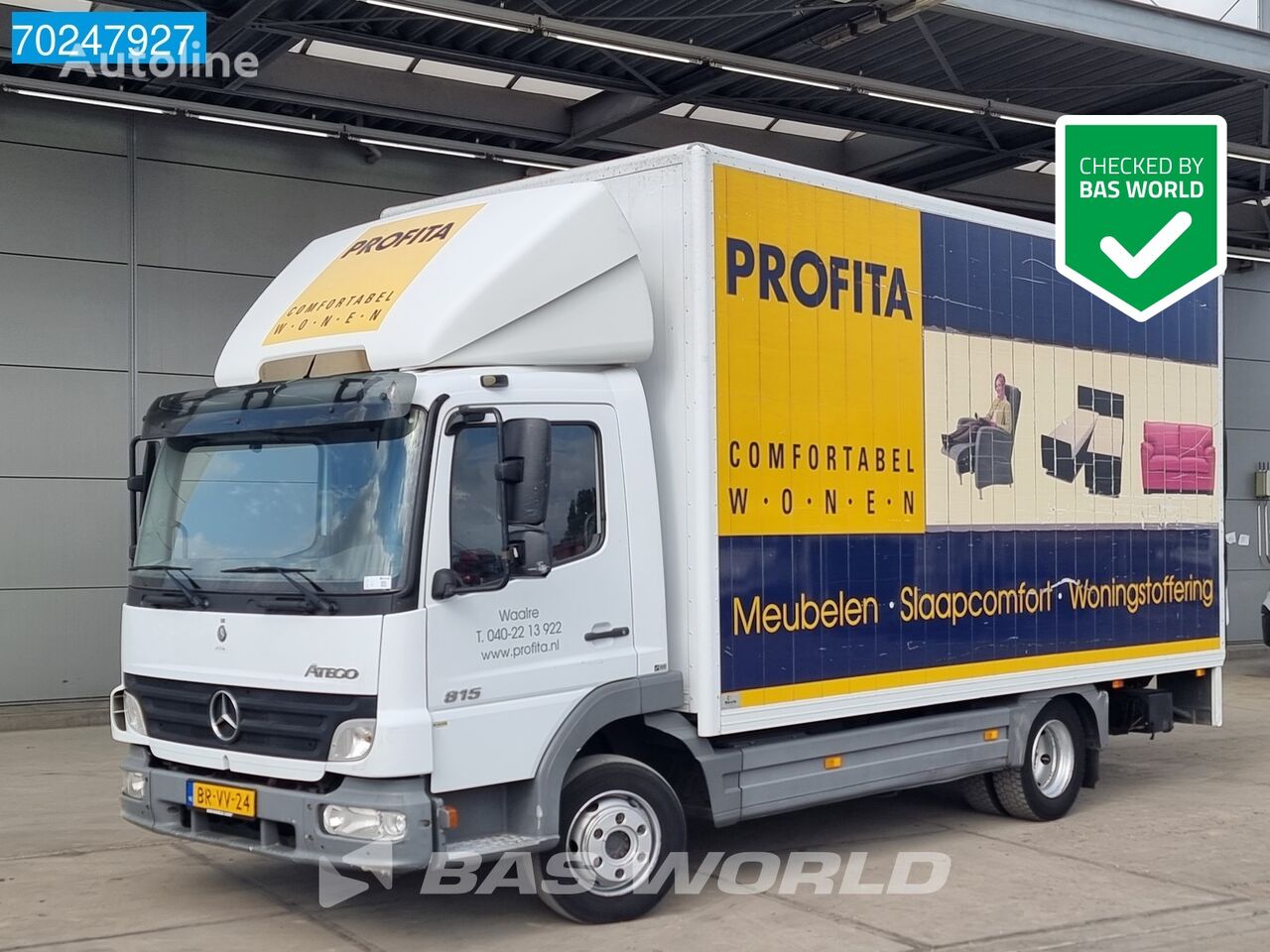 Mercedes Benz Atego X Nl Truck Ladebordwand Box Truck For Sale