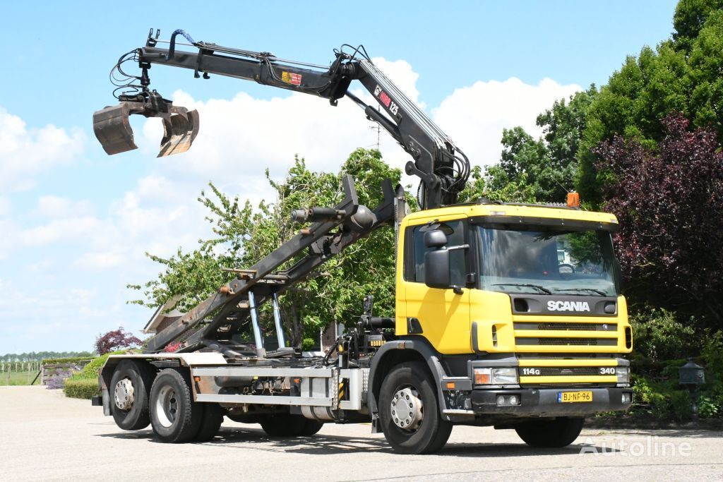 Scania R X Kraan Container Kabel Manuell Cable System