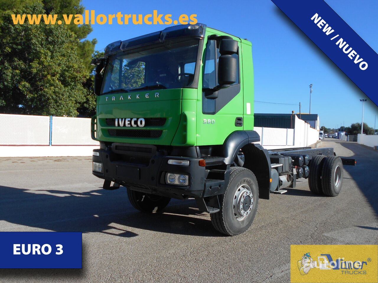 IVECO Trakker 4x4 Chassis Truck For Sale Spain JZ37213