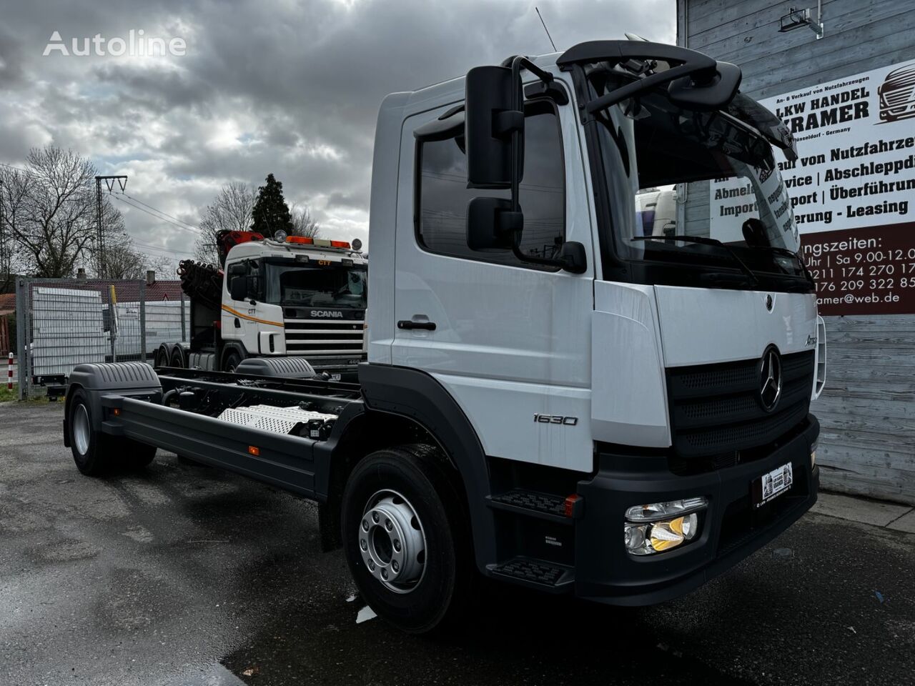 Mercedes Benz Neufahrzeug Atego Klima Ahk M Chassis Truck For