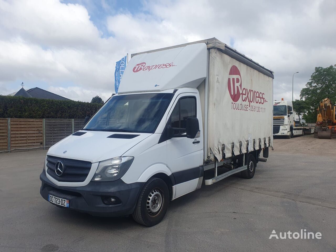 Mercedes Benz Sprinter 316 CDI Curtainsider Truck