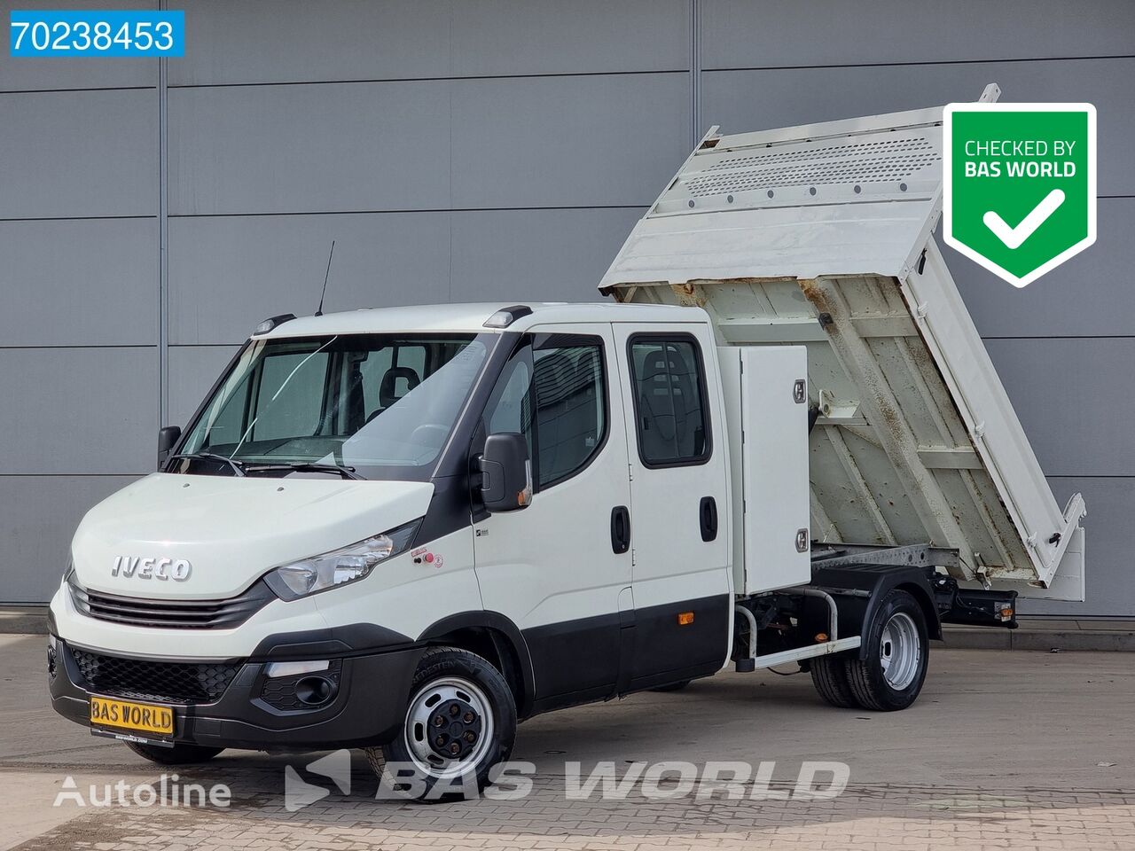 Iveco Daily C Dubbel Cabine Kipper Kg Trekhaak Euro Tipper Be