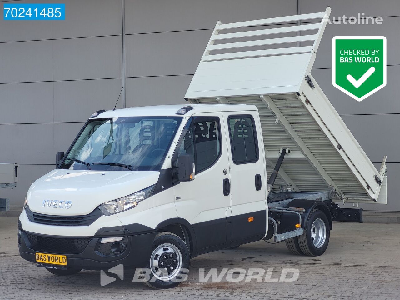 IVECO Daily 35C12 Euro6 Dubbel Cabine Kipper 3500kg Trekhaak Tipper Be