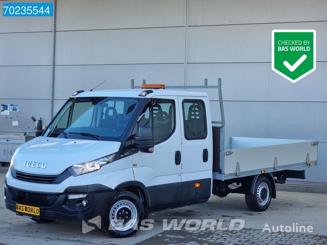 IVECO Daily 35S14 Open Laadbak 3500kg Trekhaak Euro6 Airco Cruise Prit