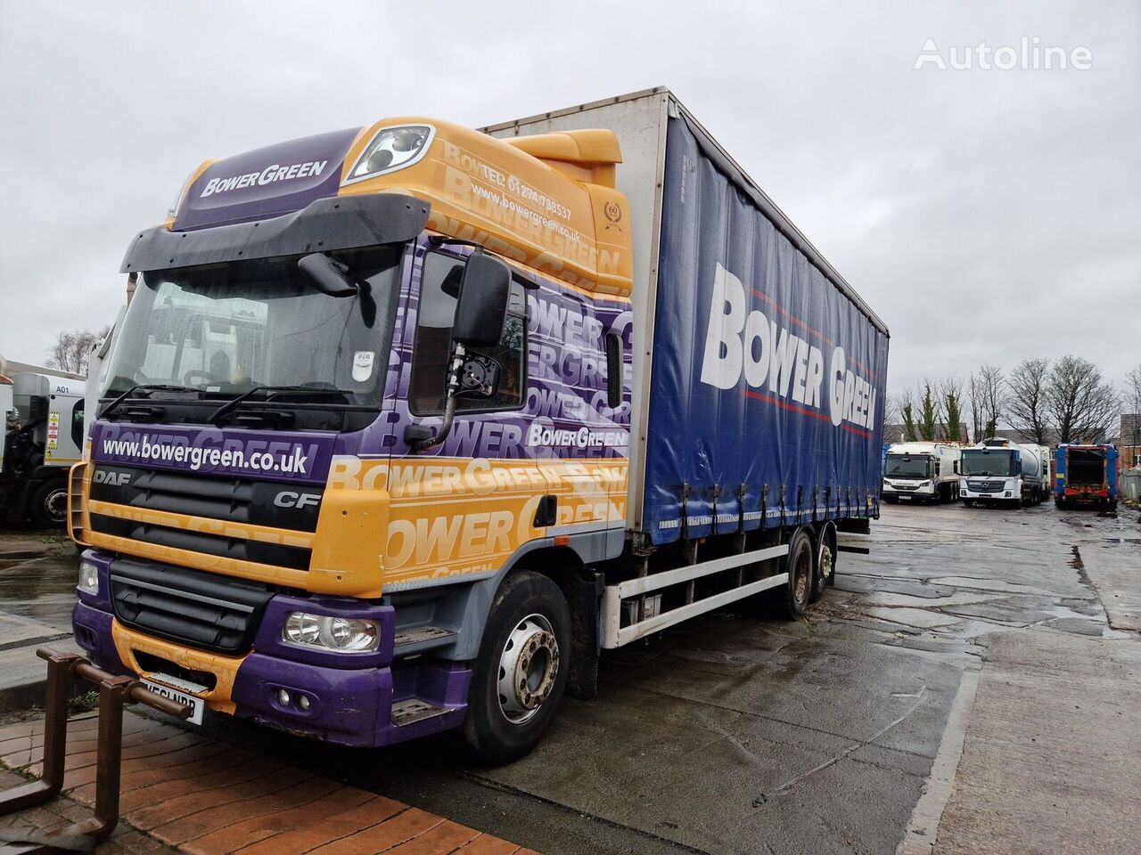 DAF CF75 310 Curtainsider Truck For Sale United Kingdom Halifax PZ32052