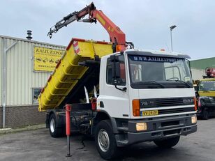 DAF CF 75 240 Kipper Palfinger PK 10500 Crane Perfect Condition Dump