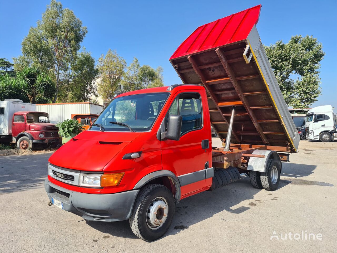 Iveco Daily C Dump Truck For Sale Italy Cercola Na Qm