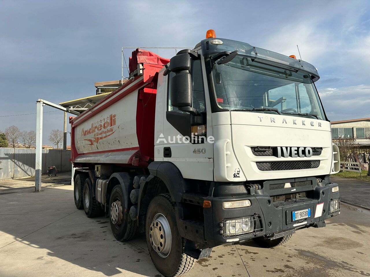 Iveco Trakker Dump Truck For Sale Italy Piacenza Bv