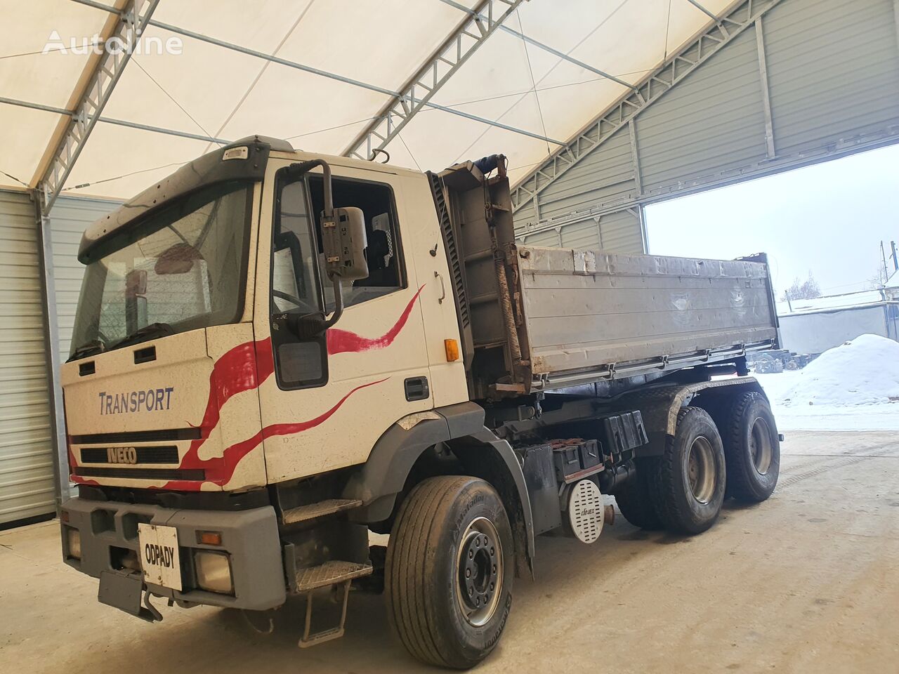 Iveco Eurotrakker X Podwozie Dump Truck For Sale Poland Piotrk W