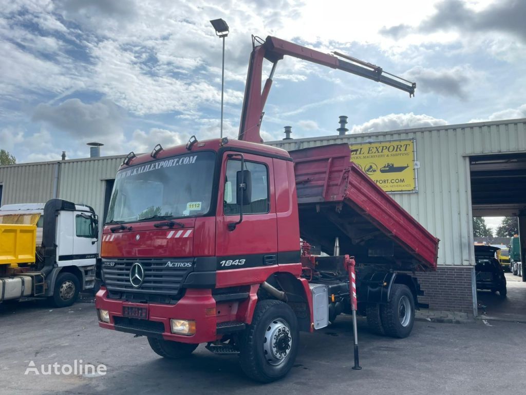 Mercedes Benz Actros Kipper And Crane X V Big Axle S Manuel