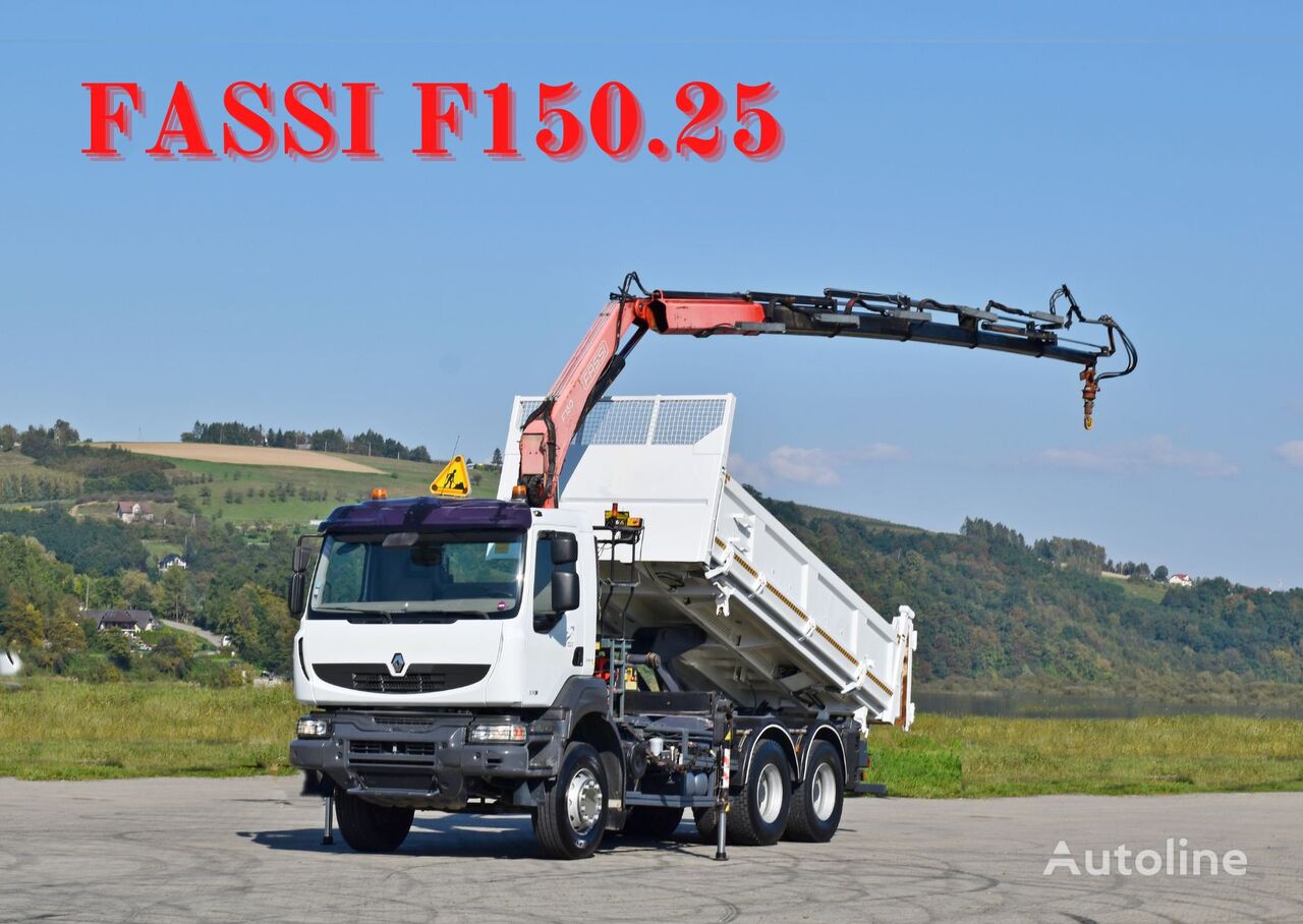 Renault Kerax Fassi F Funk X Dump Truck For Sale Poland