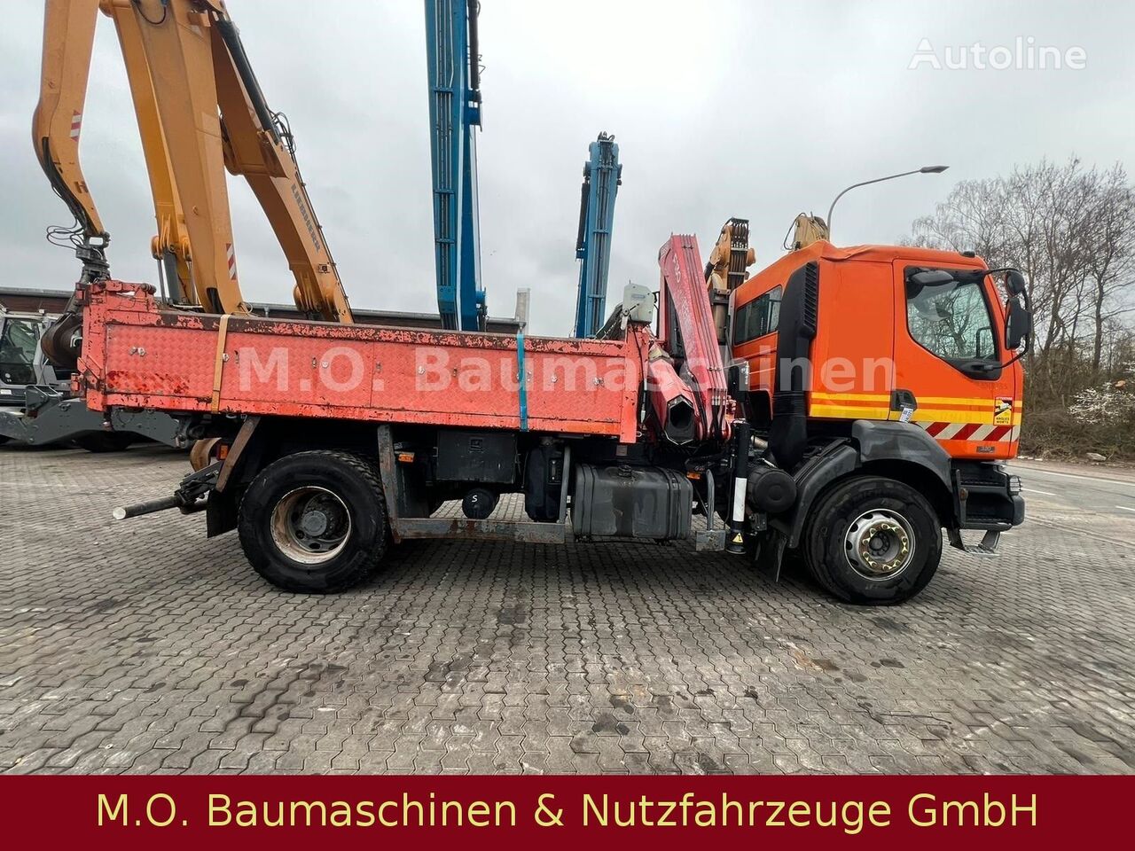 Renault Kerax Dci Fassi F Dump Truck For Sale Germany