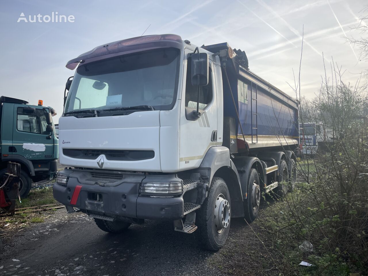 Renault Kerax Dump Truck For Sale Belgium Tubize Vt