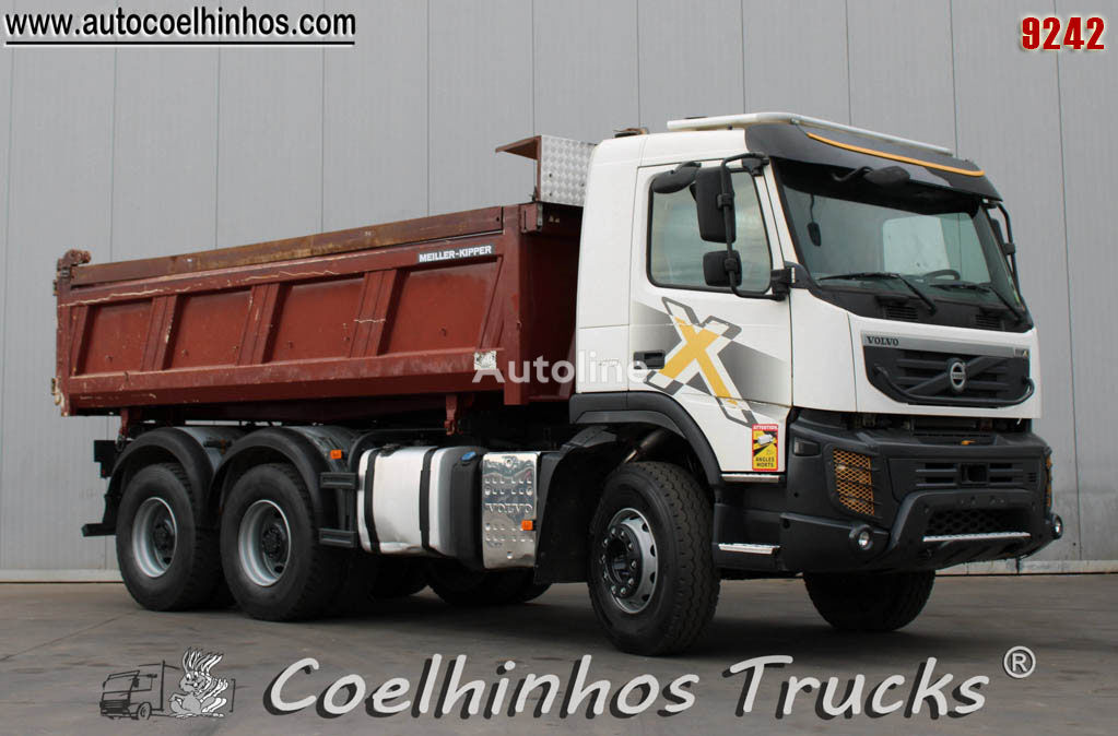 Volvo FMX 410 6x4 dump truck for sale Portugal Fátima TD36712