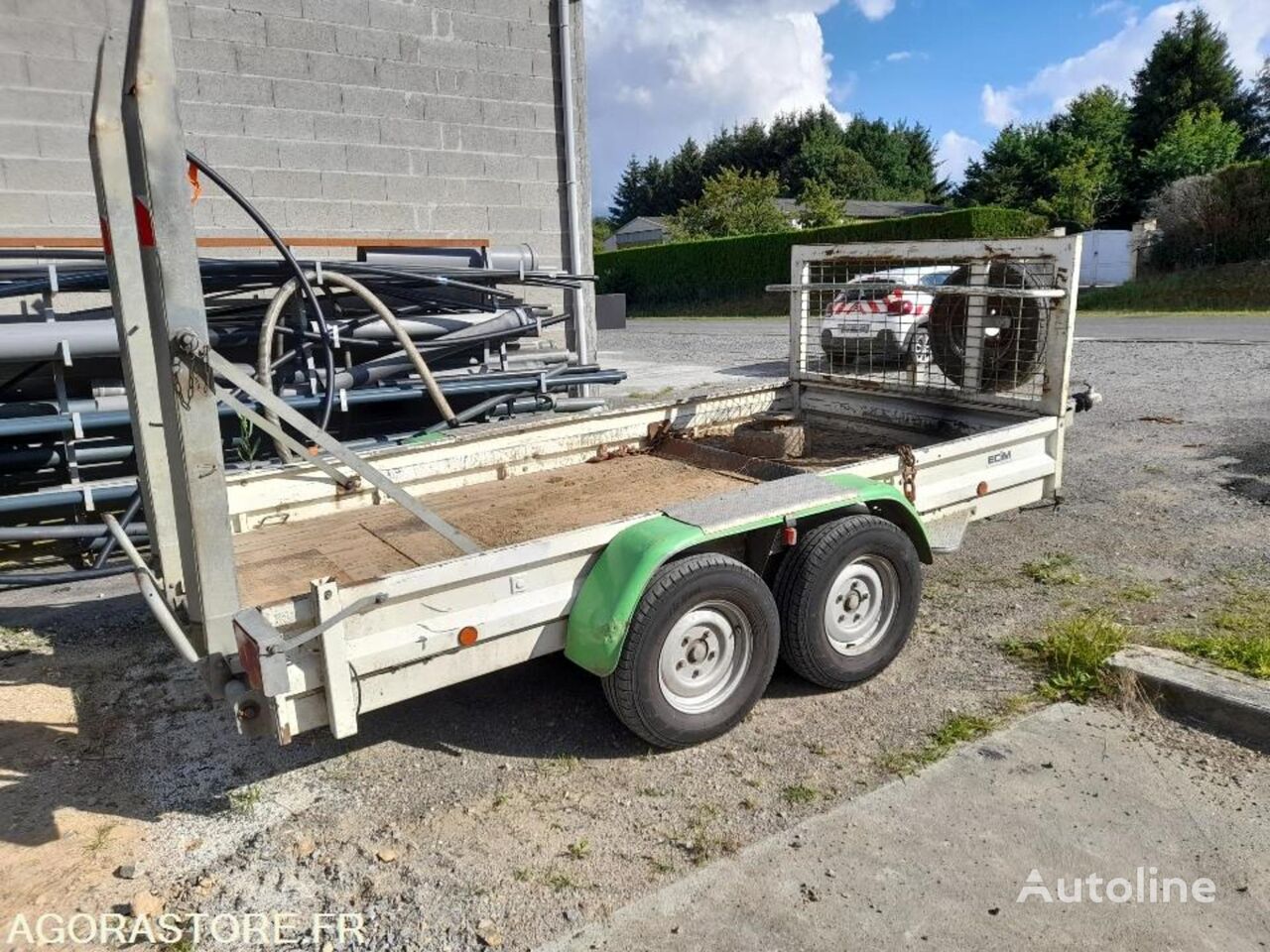 Buy ECIM REMORQUE PE 3T5 Equipment Trailer By Auction France TG38206