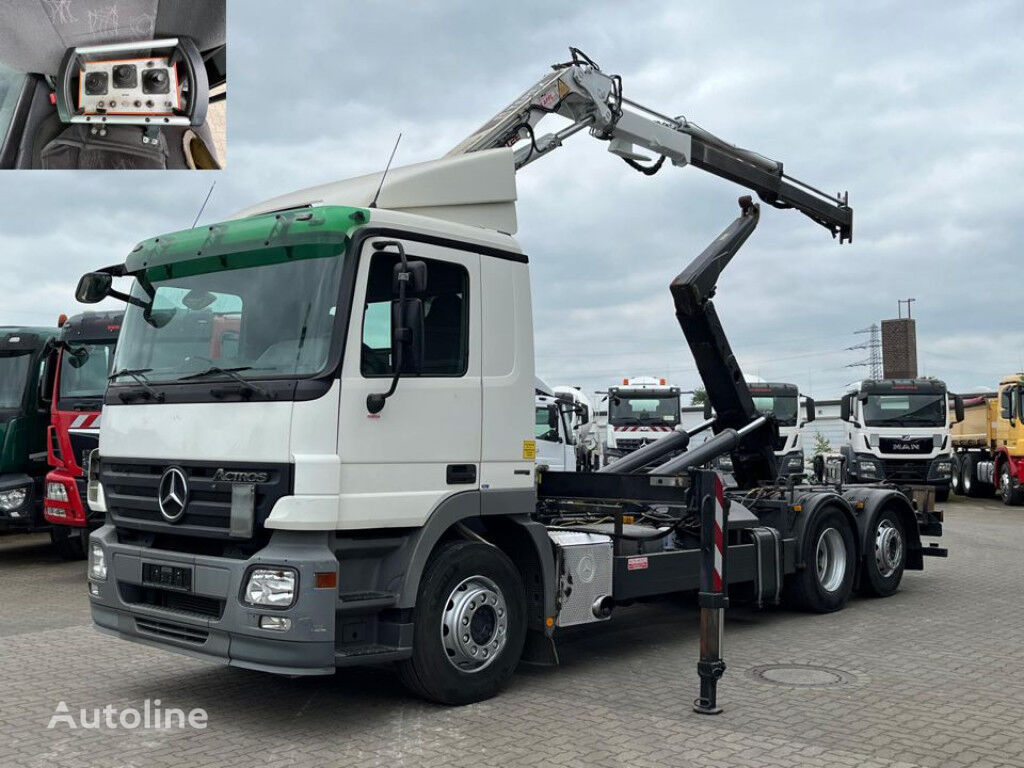 Mercedes Benz Actros 2541 Hook Lift Truck For Sale Germany Peine LQ40497