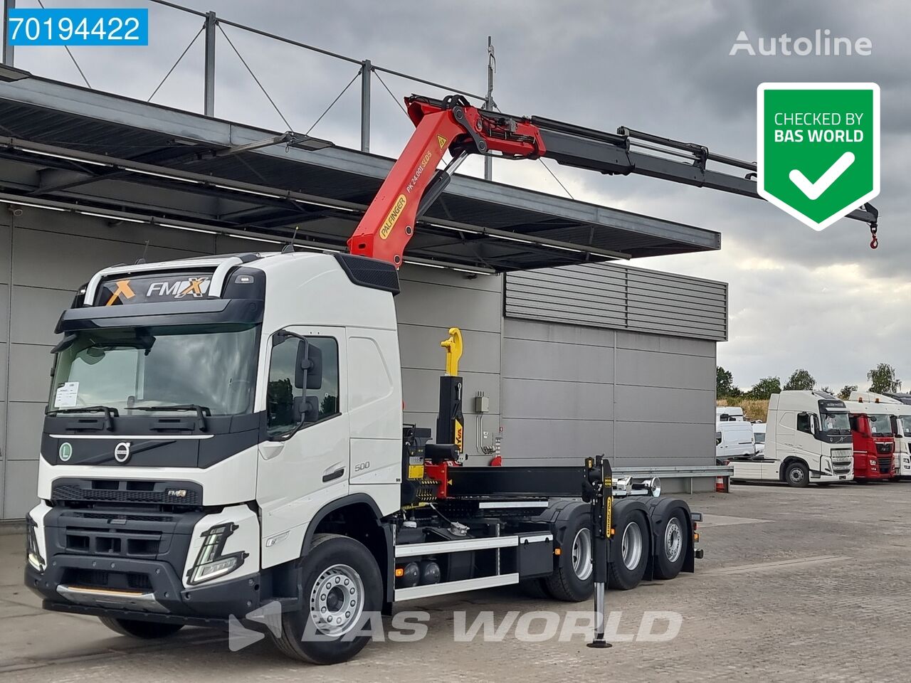 Volvo Fmx X New Palfinger Pk Crane Kran Hyva Euro