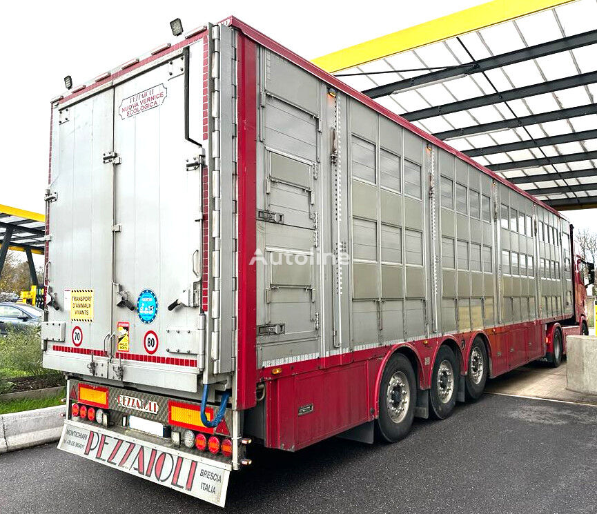 Pezzaioli SBA63U livestock semi trailer for sale Poland Chodzież KT37604