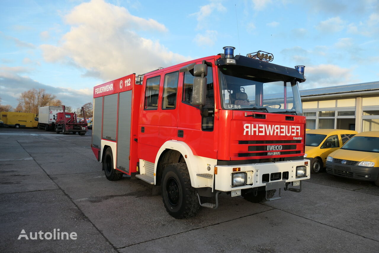 Iveco Ff E Lf Doka Ahk X Sfz Feuerwehr Einzelbereifung Fire