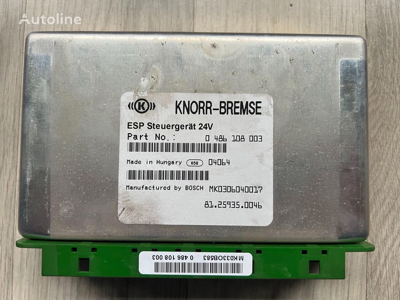 Knorr Bremse Esp Steuerger T Control Unit For