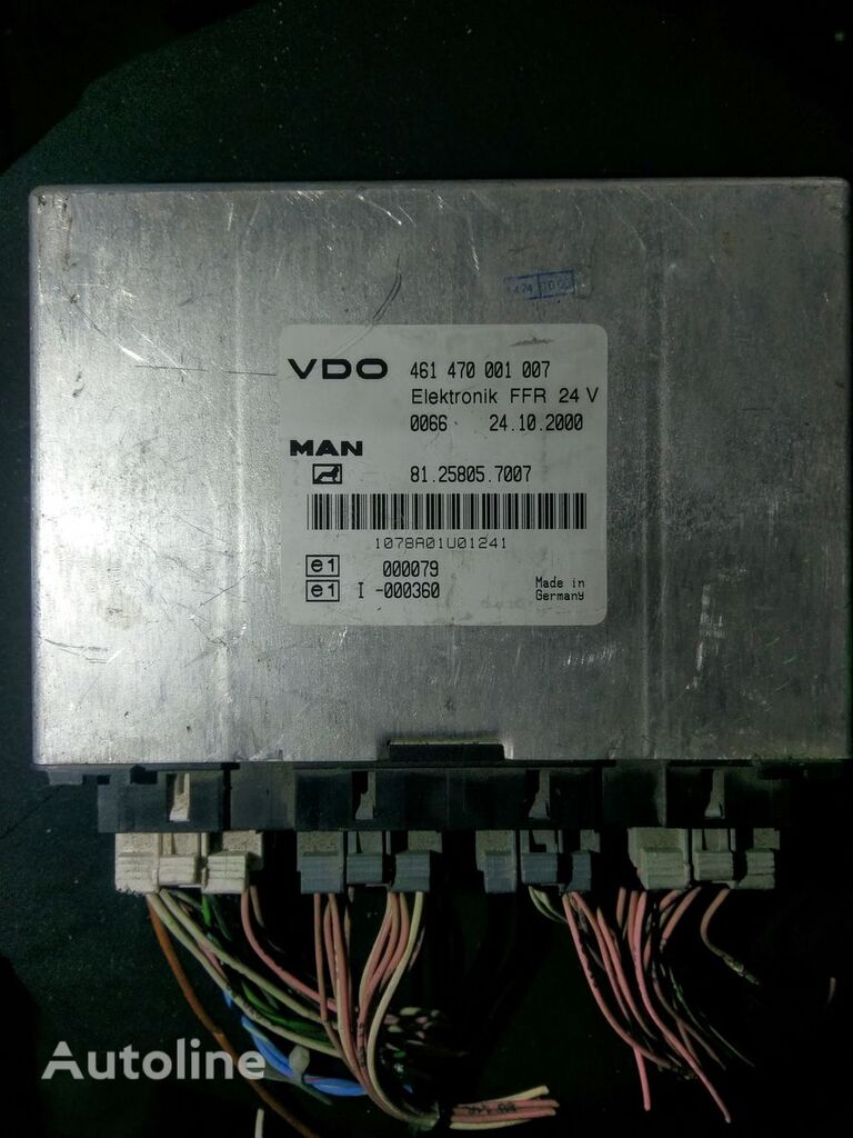 Man Vdo Elektronik Ffr Control Unit For