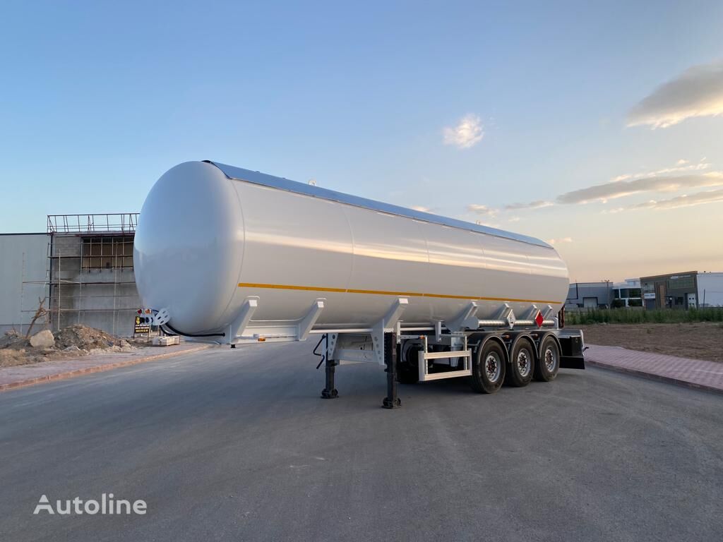 Mas Trailer Tanker 3 Axle 45 M3 LPG Gas Trailer Truck Tanker Gas Tank