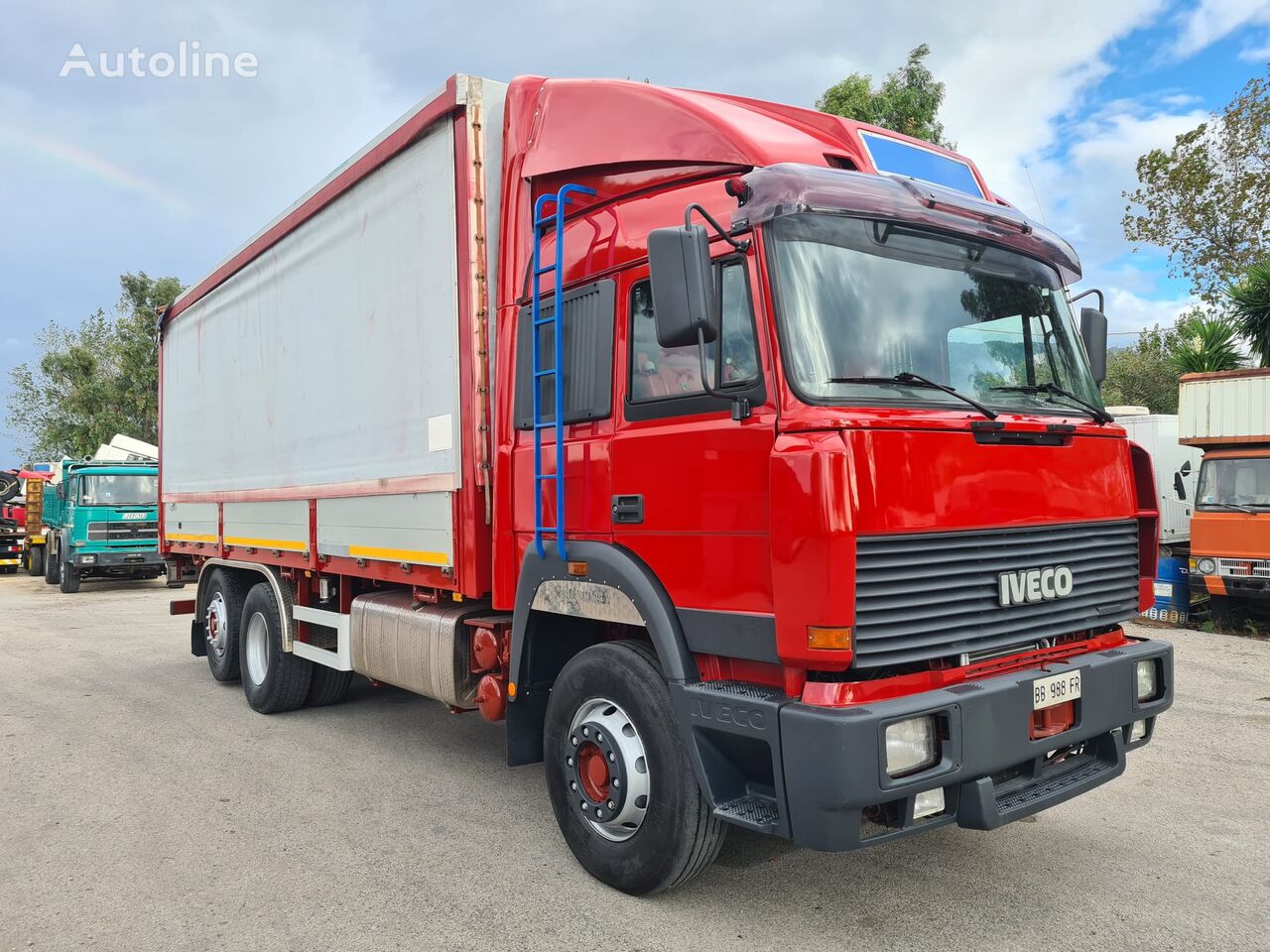 IVECO Turbostar 190 48 Tilt Truck For Sale Italy Cercola Na GD40706