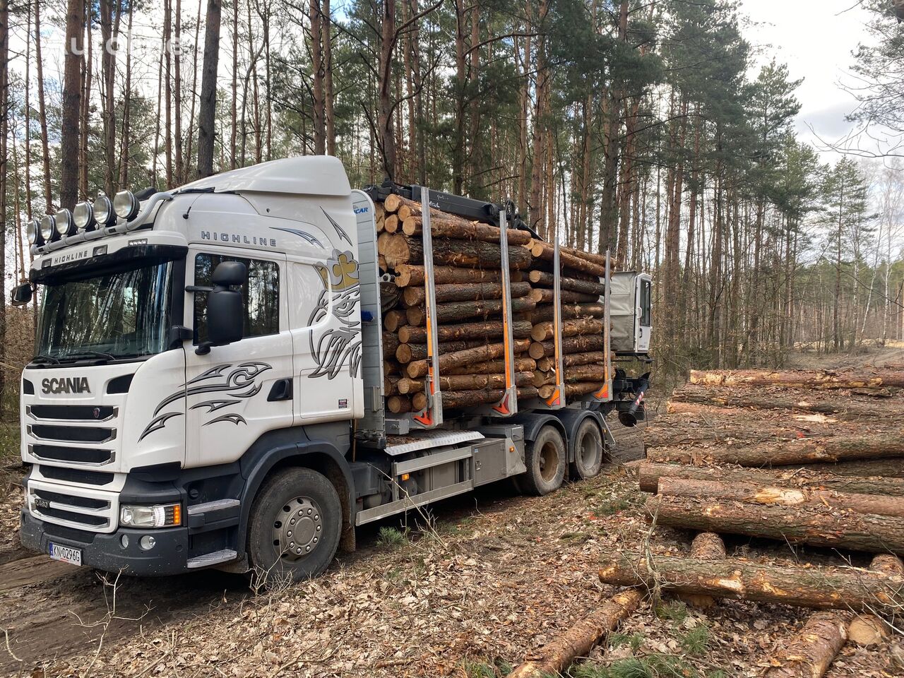 Scania R Timber Truck For Sale Poland Mi Sk Mazowiecki Bd