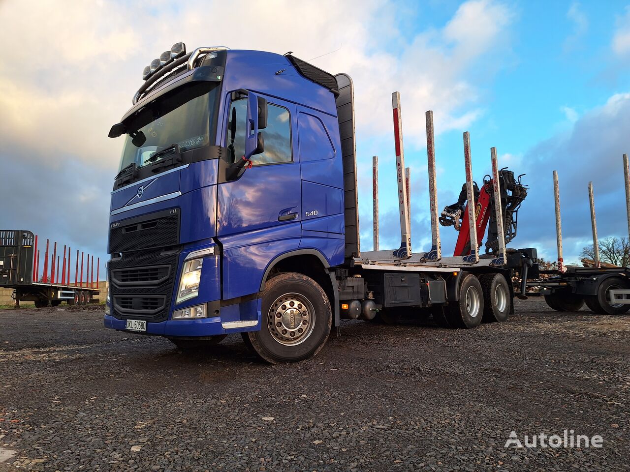 Volvo FH 4 540 Timber Truck For Sale Poland Opole KK38303