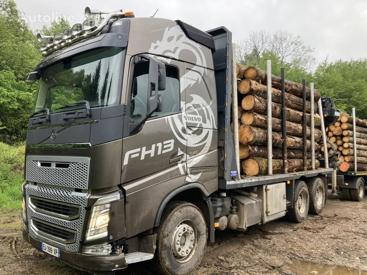 Volvo FH13 540 Timber Truck For Sale France Is Sur Tille TM39839