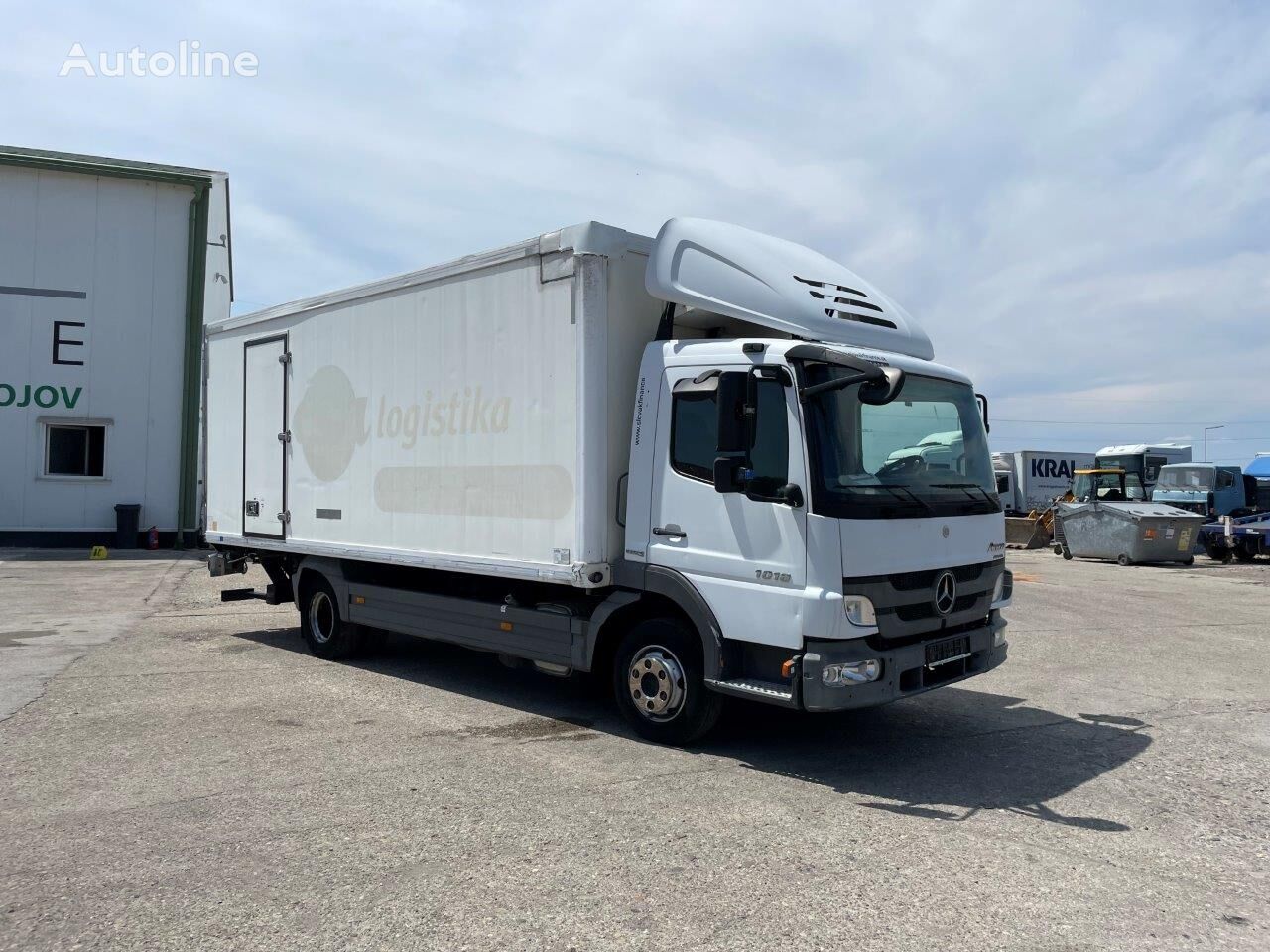 Mercedes Benz Atego Box Truck For Sale Slovakia Levice Ue