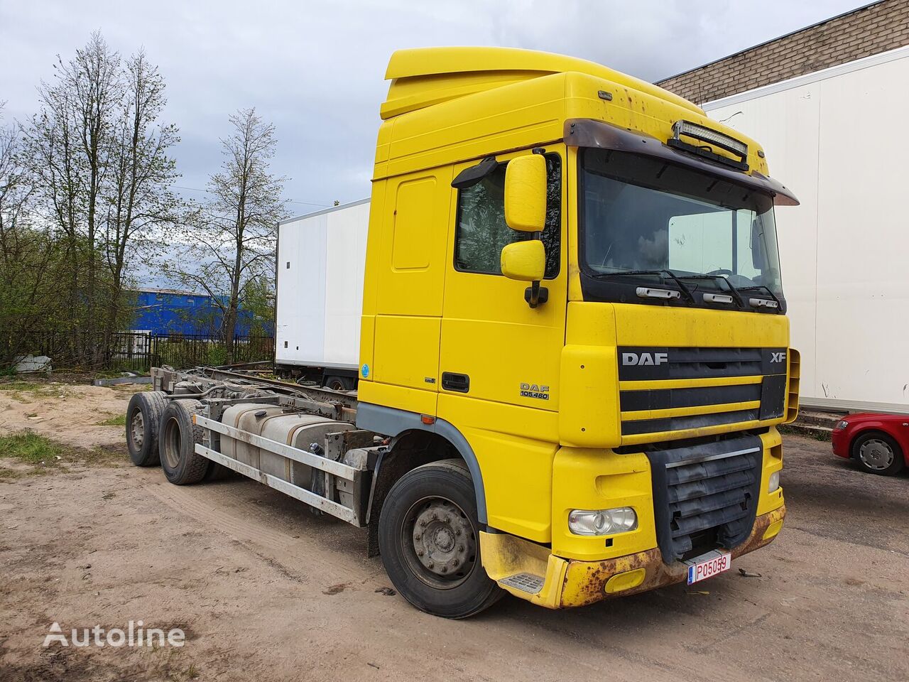 Daf Xf Chassis Truck For Sale Lithuania Plung Dt