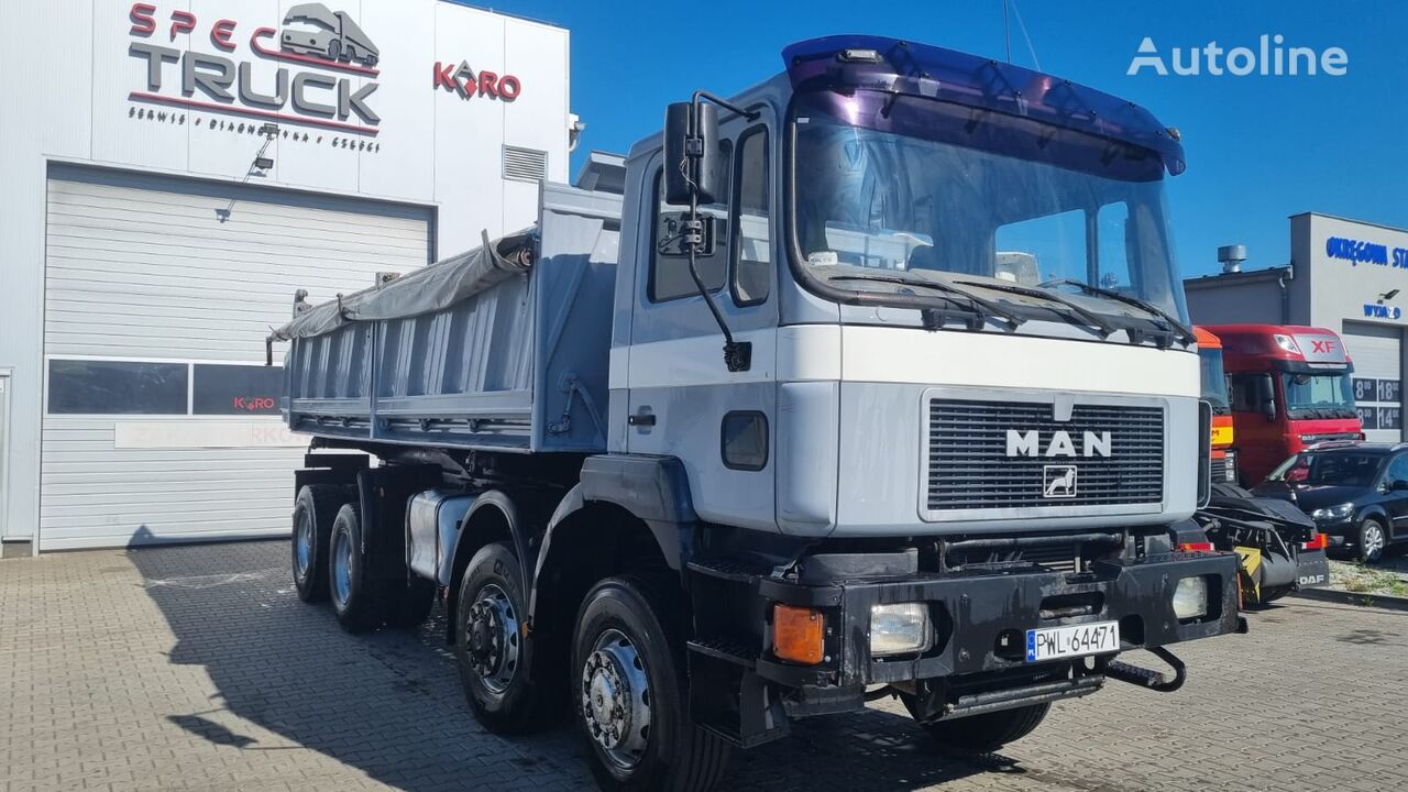 Man X Tipper X Manual Pumpe Full Steel Dump Truck For Sale