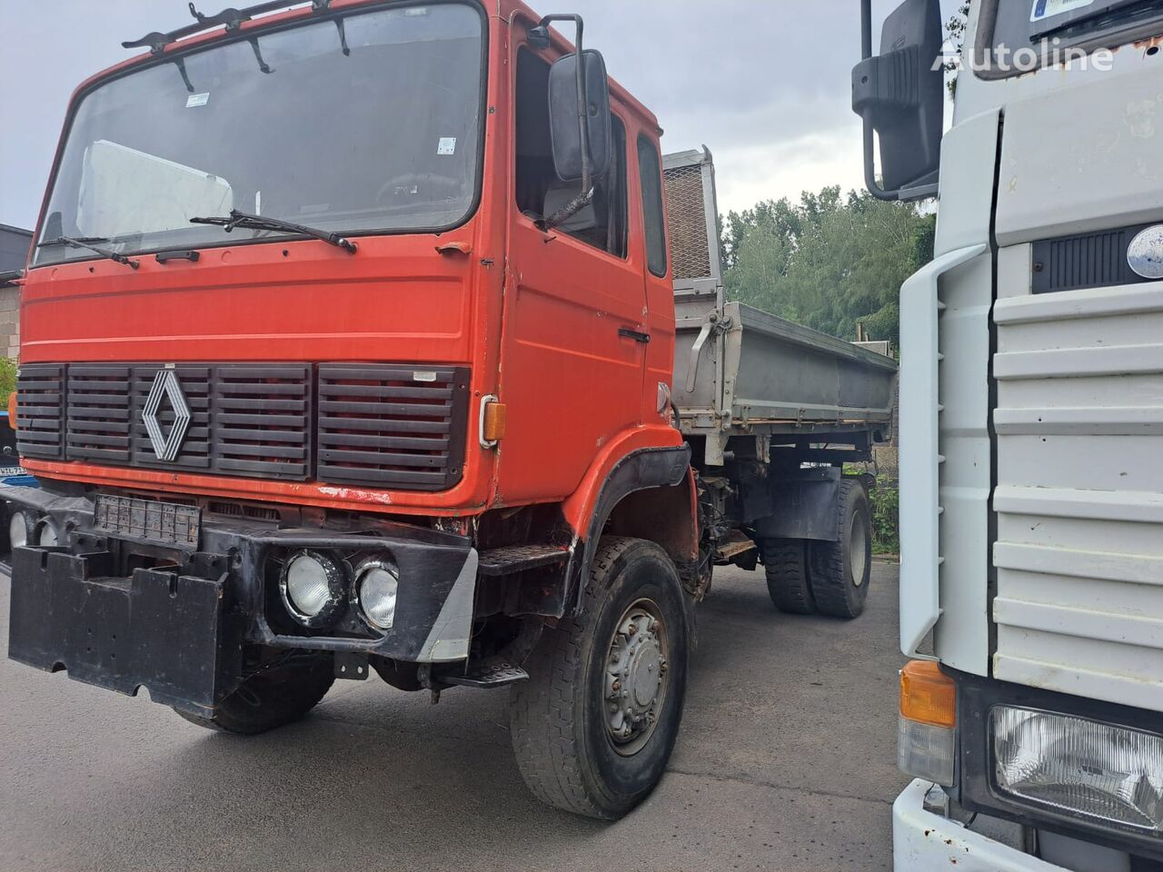 Renault G Dump Truck For Sale Germany Br Cken Xd