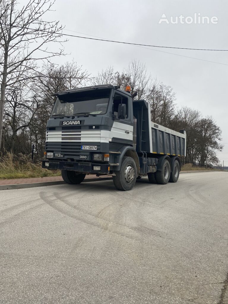 SCANIA 113H 380 Dump Truck For Sale Poland Brzeziny RM33814