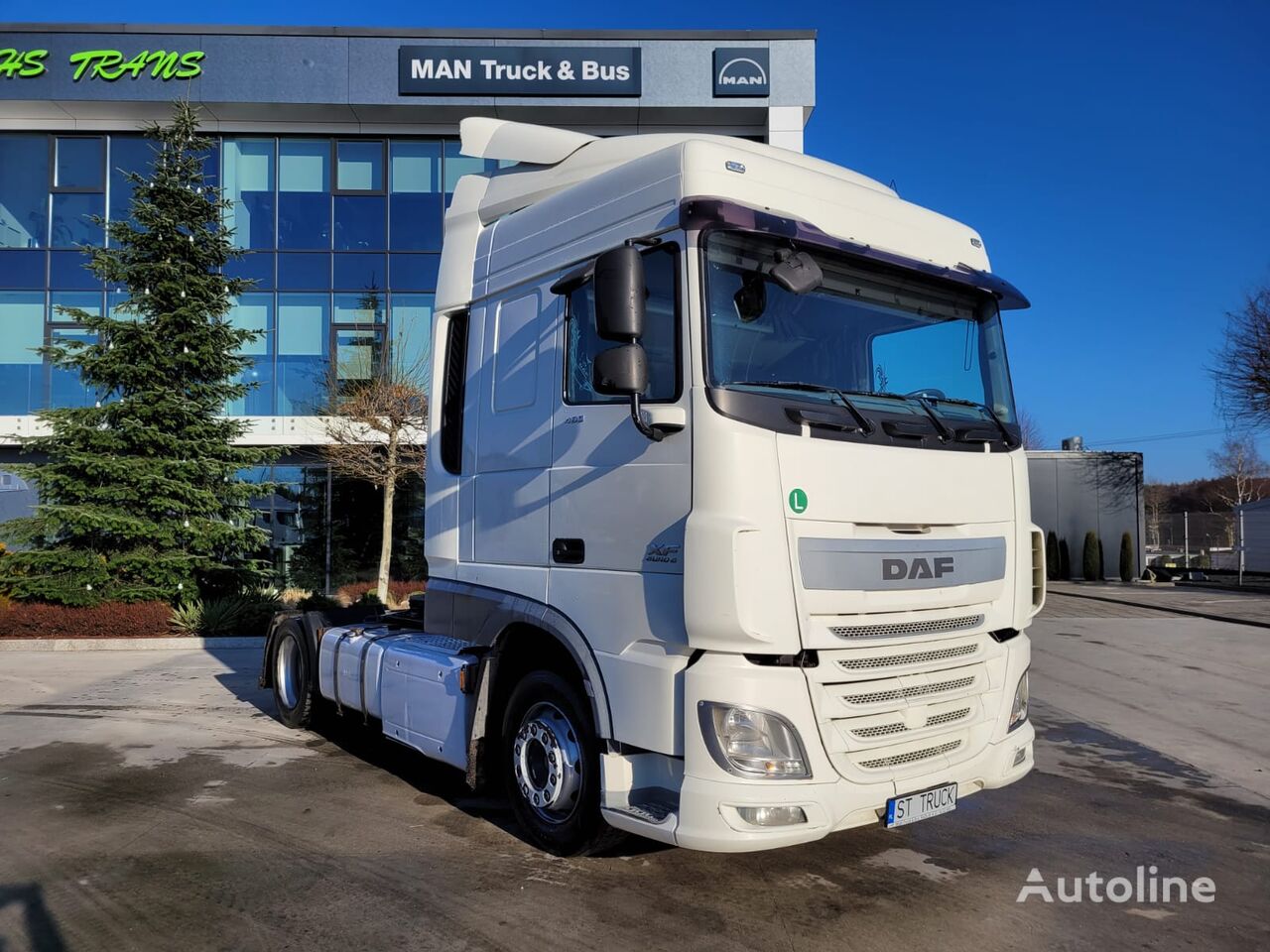 Daf Xf Euro Mega Manual Truck Tractor For Sale Poland