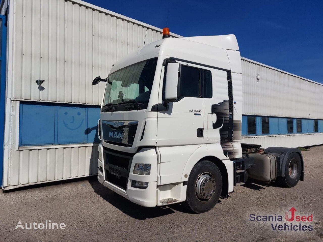 MAN TGX 18 480 4x2 BLS XLX Hydraulikanlage Truck Tractor For Sale