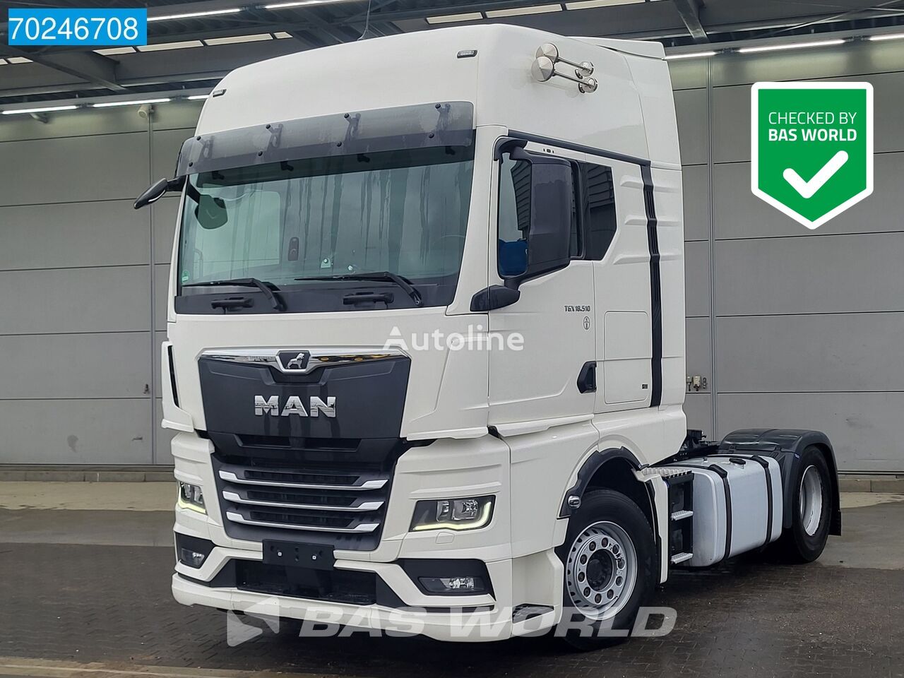 MAN TGX 18 510 4X2 Retarder GX 2x Tanks Standklima ACC Navi Truck