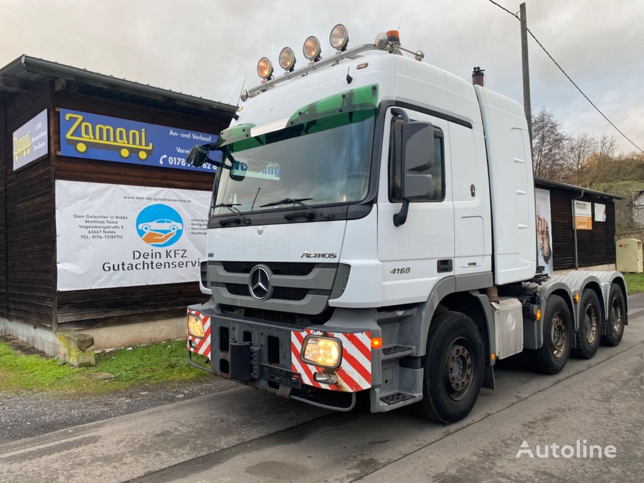 Mercedes Benz Actros X V Wsk Tons Push And Pull Truck