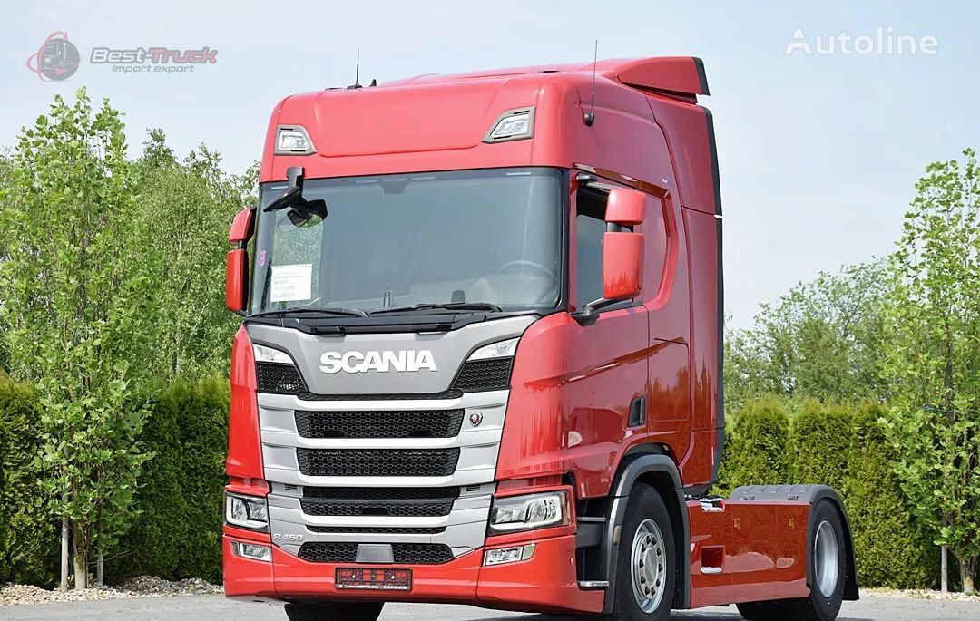 Scania R A X La Led Hydraulika Klima Postojowa Truck Tractor