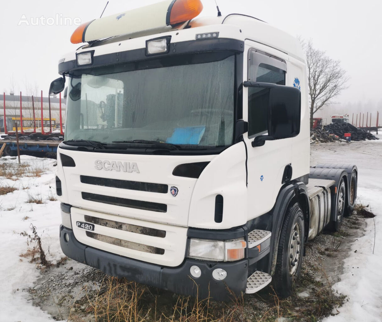 Scania P420 truck tractor for sale Estonia Aluvere küla Sõmeru vald