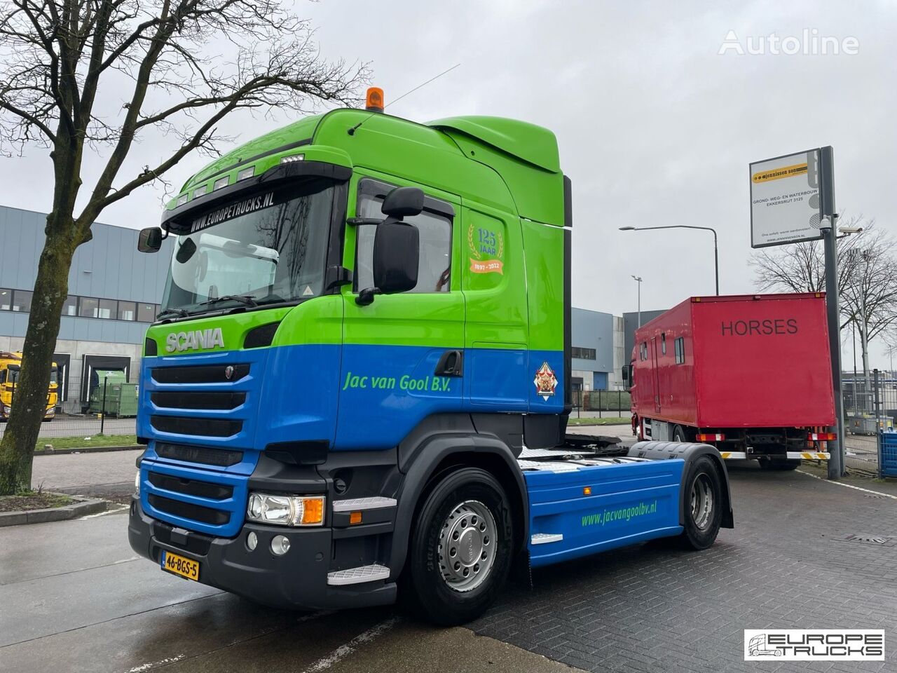 Scania R Nl Truck Retarder Highline Full Spoiler Truck Tractor