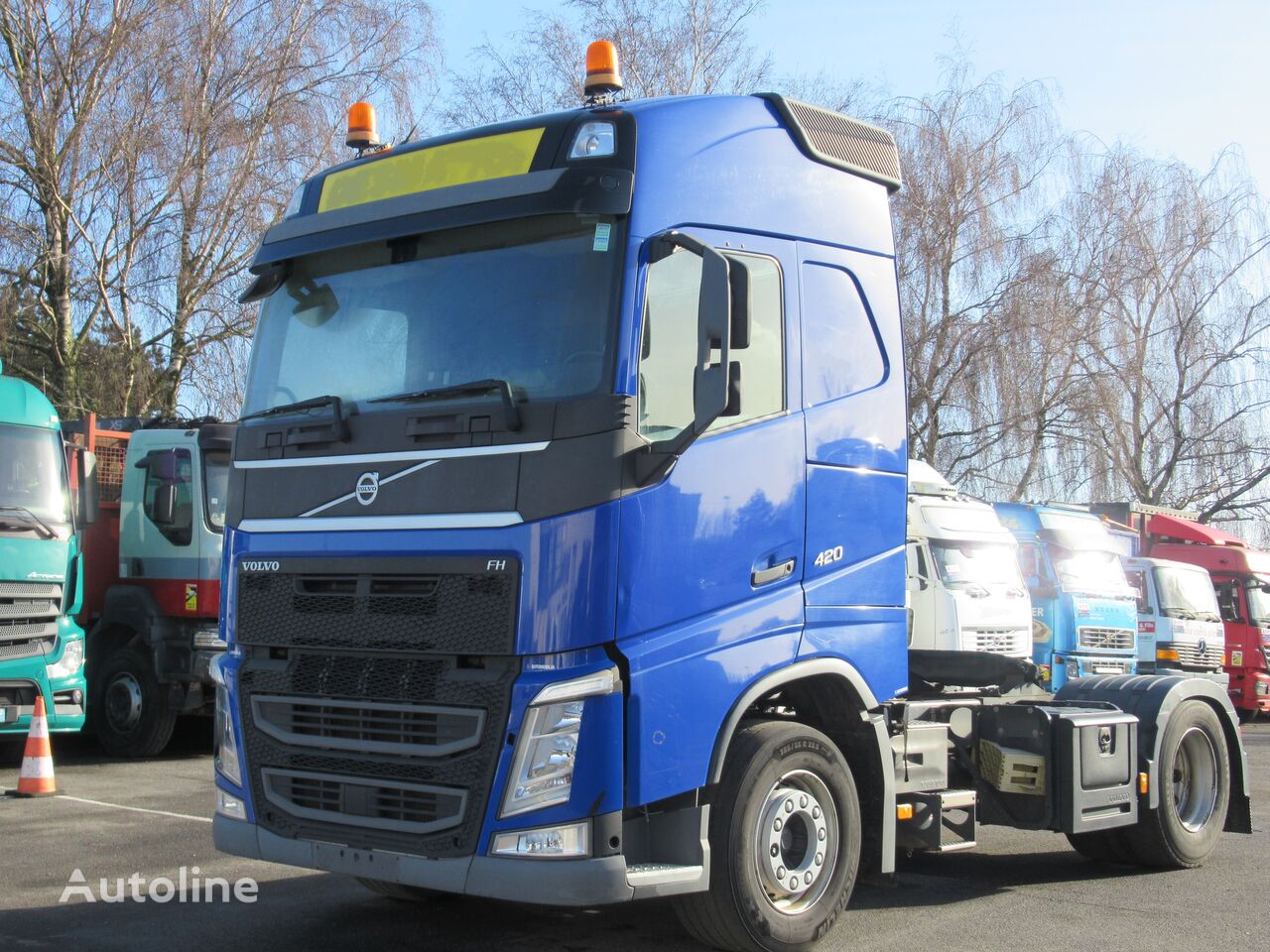 Volvo FH 420 Truck Tractor For Sale France Neuville En Ferrai AX38668