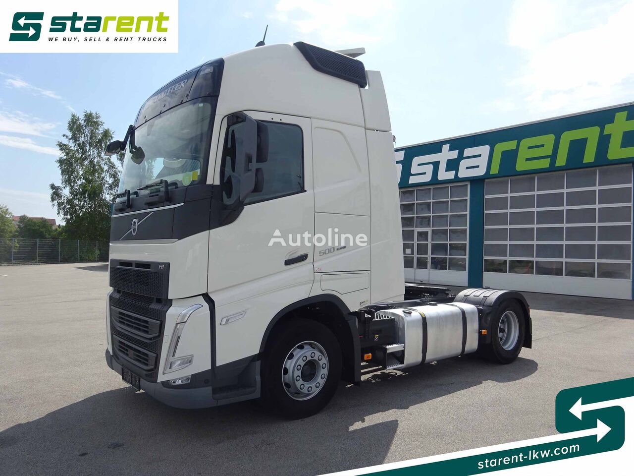 Volvo FH 500 Globetrotter XL Retarder Standklima ACC Teilleder Truck