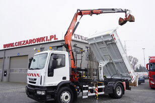 IVECO Eurocargo 160E22 EEV Dump truck / Bortmatic / Crane FASSI F95A.0