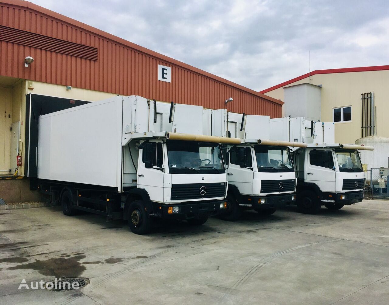 Mercedes-Benz airport catering truck