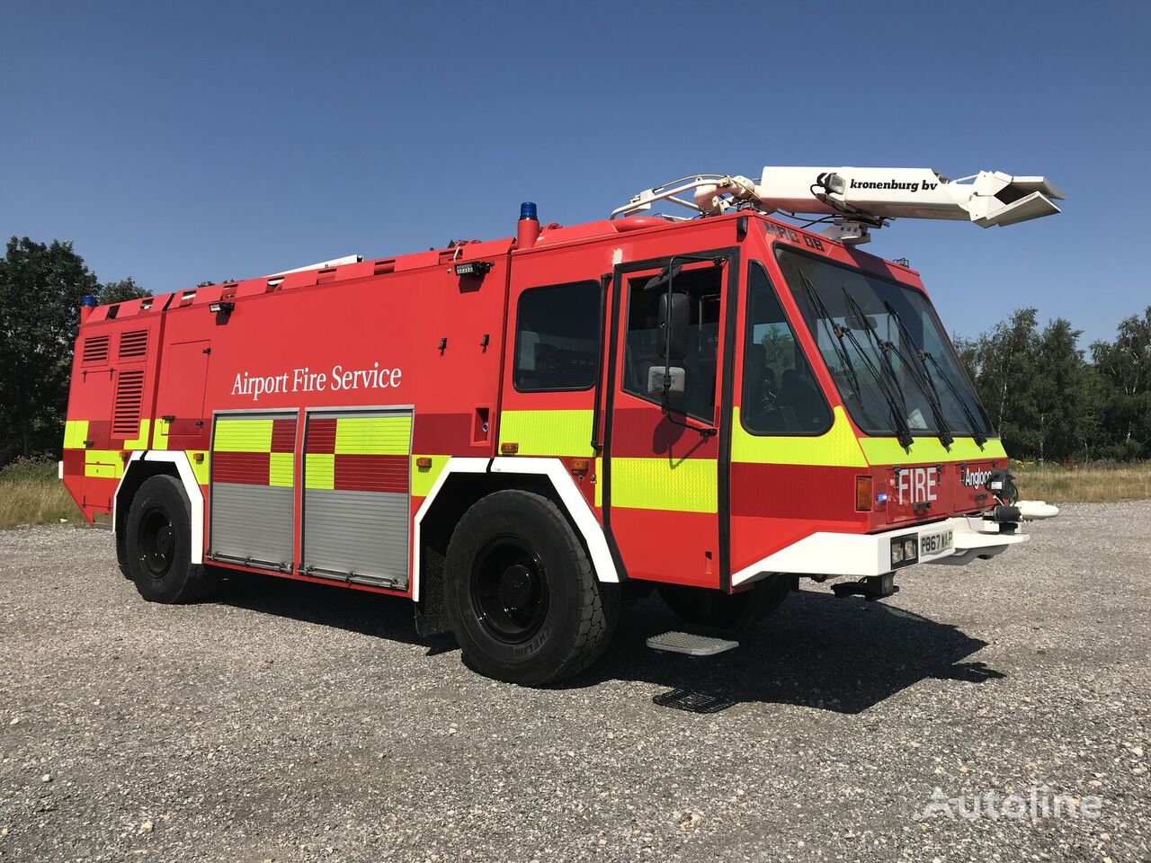 Kronenburg MAC8 airport fire truck