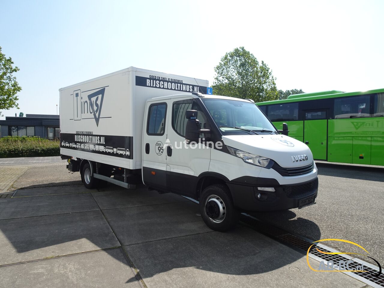 IVECO Double cabin driving school vehicle, 70C18, 7 Seats, Euro 6 box truck
