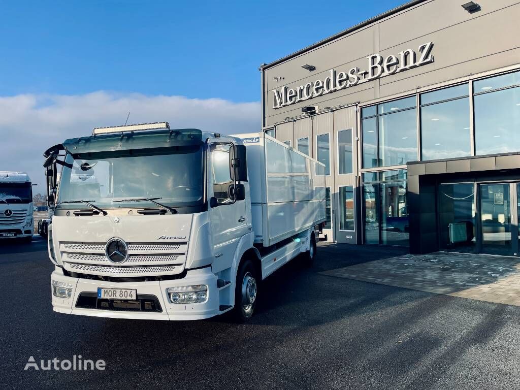 Mercedes-Benz ATEGO 1524 box truck for sale Sweden Arlöv, Skåne Län ...